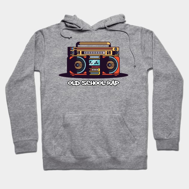 underground rap hip hop boombox Hoodie by untagged_shop